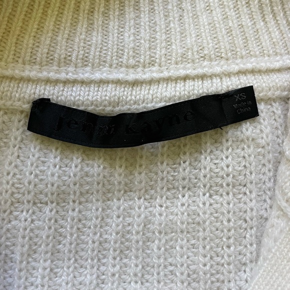 JENNI KAYNE-Cashmere Half Zip size xs - Picture 5 of 8